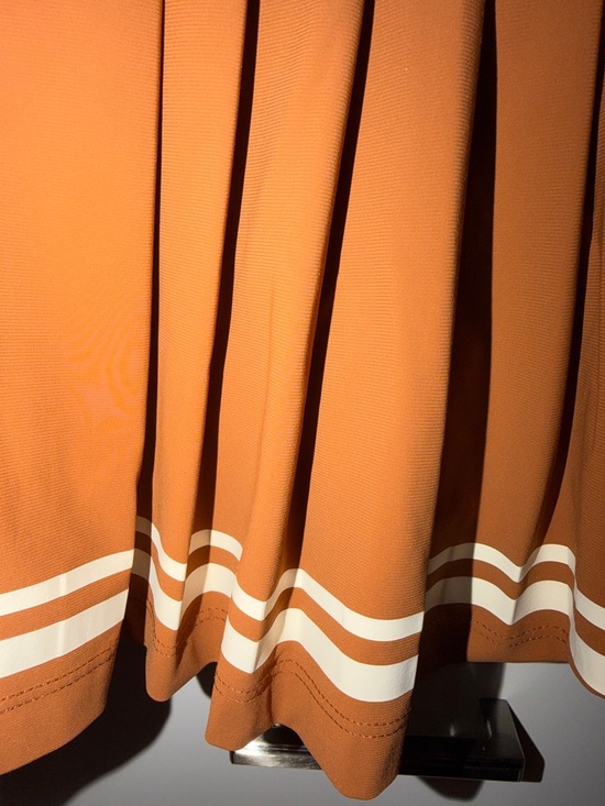 Wilson Midtown Tennis Skirt Bronze Burnt Orange XS - Picture 14 of 16